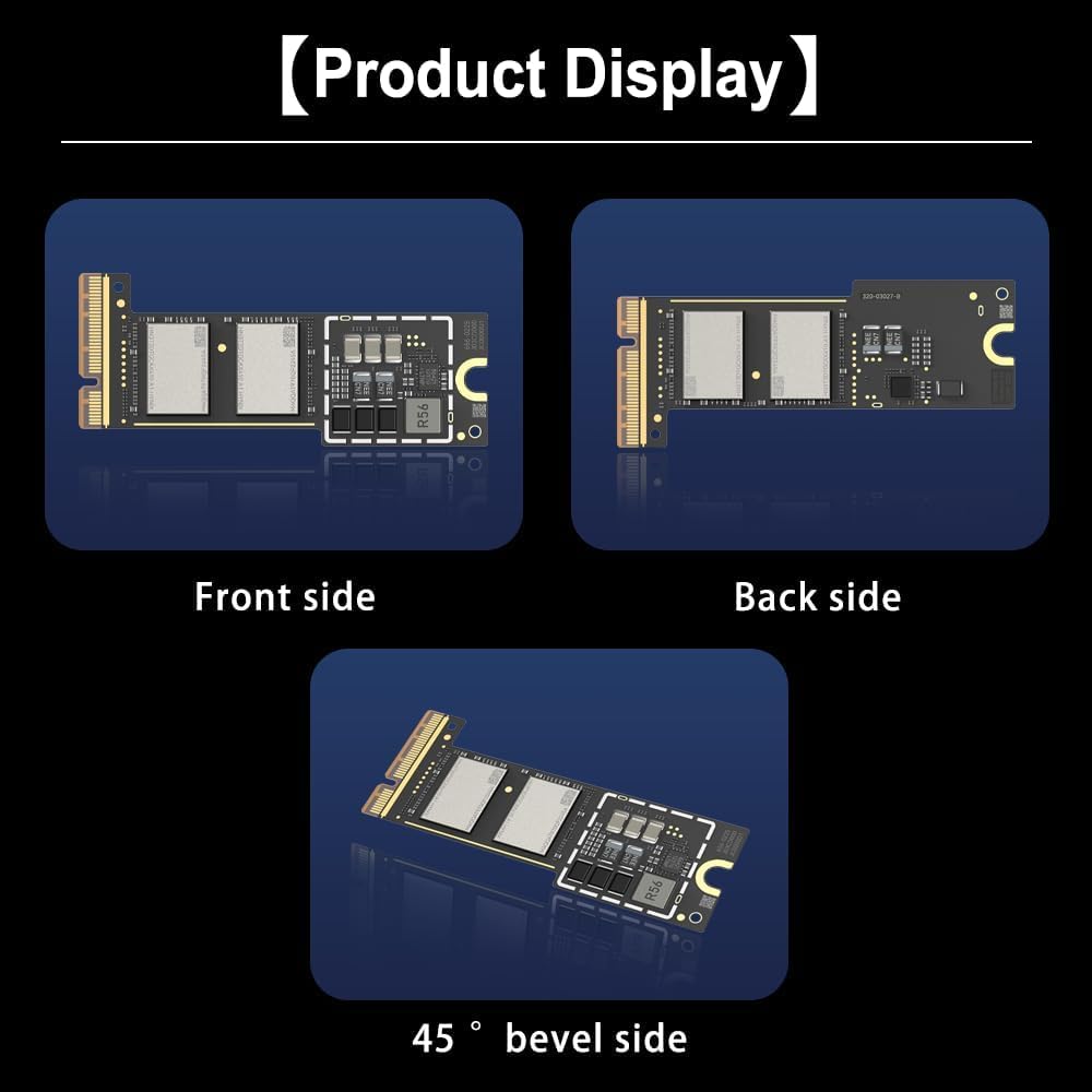 [未開封] Macmini m4pro 専用SSD 4TB Amazon.com: NURUBRM 2025 M4 Mac mini Pro 4TB SSD Replacement